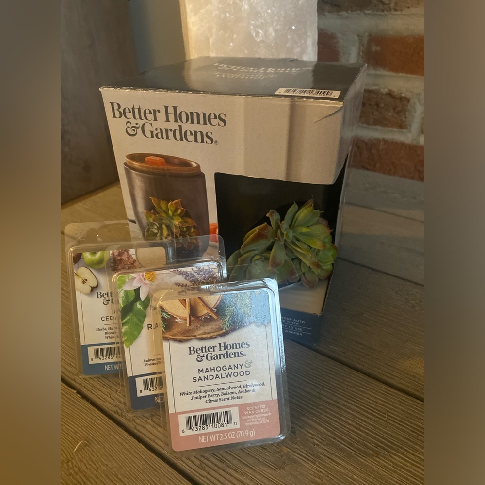 BH&G Warmer & Wax Melt Bundle